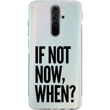 Manitoba Xiaomi Redmi Note 8 Pro Uyumlu Baskılı Yumuşak Silikon Şeffaf Telefon Kılıfı