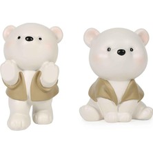 Vitale Ayı Kitap Ayracı 9X15*11X13 cm AK.KZ0004