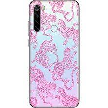 Manitoba Xiaomi Redmi Note 8 Uyumlu Baskılı Yumuşak Silikon Şeffaf Telefon Kılıfı