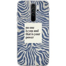 Manitoba Xiaomi Redmi Note 8 Pro Uyumlu Baskılı Yumuşak Silikon Şeffaf Telefon Kılıfı