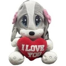 Sinerjim PELUŞ 40CM ÜZGÜN KÖPEK HALLEY