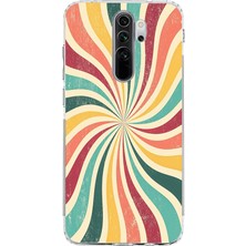 Manitoba Xiaomi Redmi Note 8 Pro Uyumlu Baskılı Yumuşak Silikon Şeffaf Telefon Kılıfı