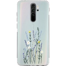 Manitoba Xiaomi Redmi Note 8 Pro Uyumlu Baskılı Yumuşak Silikon Şeffaf Telefon Kılıfı
