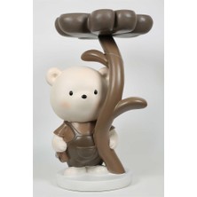 Vitale Kahverengi Yonca Ayı Sehpa 75X50 cm AK.KZ0050