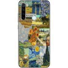 Manitoba Xiaomi Redmi Note 8 Uyumlu Baskılı Yumuşak Silikon Şeffaf Telefon Kılıfı