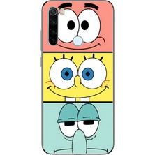 Manitoba Xiaomi Redmi Note 8 Uyumlu Baskılı Yumuşak Silikon Şeffaf Telefon Kılıfı