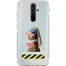 Manitoba Xiaomi Redmi Note 8 Pro Uyumlu Baskılı Yumuşak Silikon Şeffaf Telefon Kılıfı