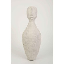 Vitale Casa Beyaz Büst 17*16*48 cm AK.KV0051