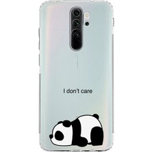 Manitoba Xiaomi Redmi Note 8 Pro Uyumlu Baskılı Yumuşak Silikon Şeffaf Telefon Kılıfı
