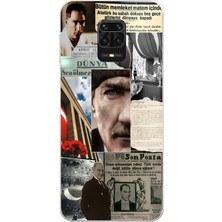 Manitoba Xiaomi Redmi Note 9 Pro Uyumlu Baskılı Yumuşak Silikon Şeffaf Telefon Kılıfı