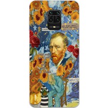 Manitoba Xiaomi Redmi Note 9 Pro Uyumlu Baskılı Yumuşak Silikon Şeffaf Telefon Kılıfı