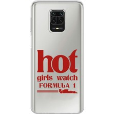 Manitoba Xiaomi Redmi Note 9 Pro Uyumlu Baskılı Yumuşak Silikon Şeffaf Telefon Kılıfı