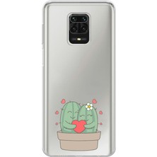 Manitoba Xiaomi Redmi Note 9 Pro Uyumlu Baskılı Yumuşak Silikon Şeffaf Telefon Kılıfı