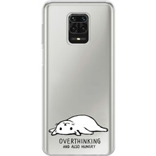 Manitoba Xiaomi Redmi Note 9 Pro Uyumlu Baskılı Yumuşak Silikon Şeffaf Telefon Kılıfı