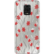 Manitoba Xiaomi Redmi Note 9 Pro Uyumlu Baskılı Yumuşak Silikon Şeffaf Telefon Kılıfı