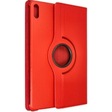 Eco Port Huawei Matepad Air 11.5 Kılıf 360 Tablet Deri Kılıf - Kırmızı