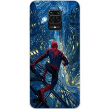 Manitoba Xiaomi Redmi Note 9 Pro Uyumlu Baskılı Yumuşak Silikon Şeffaf Telefon Kılıfı