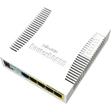 Mikrotik RB260GSP 5 Bağlantı Noktalı Gigabit Ethernet Anahtarı (CSS106-1G-4P-1S)