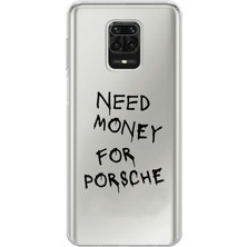 Manitoba Xiaomi Redmi Note 9 Pro Uyumlu Baskılı Yumuşak Silikon Şeffaf Telefon Kılıfı