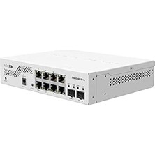 Mikrotik - CSS610-8G-2S+IN - Cloud Smart Switch 610-8G-2S+IN, 8x Gigabit Bağlantı Noktası, 2x Sfp+ Kafes, Swos, Masaüstü Kasası,