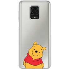 Manitoba Xiaomi Redmi Note 9 Pro Uyumlu Baskılı Yumuşak Silikon Şeffaf Telefon Kılıfı