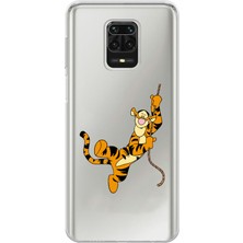 Manitoba Xiaomi Redmi Note 9 Pro Uyumlu Baskılı Yumuşak Silikon Şeffaf Telefon Kılıfı