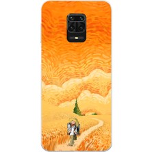 Manitoba Xiaomi Redmi Note 9 Pro Uyumlu Baskılı Yumuşak Silikon Şeffaf Telefon Kılıfı