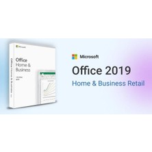 Microsoft Office 2019 Home And Business Retail