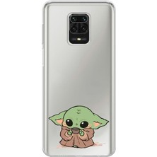 Manitoba Xiaomi Redmi Note 9 Pro Uyumlu Baskılı Yumuşak Silikon Şeffaf Telefon Kılıfı