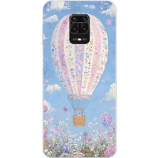 Manitoba Xiaomi Redmi Note 9 Pro Uyumlu Baskılı Yumuşak Silikon Şeffaf Telefon Kılıfı