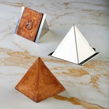 New York Kruvasan Kalıbı Piramit Ppiramit  Taban 8,5x9,5 Cm yükseklik 10 Cmp