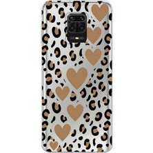 Manitoba Xiaomi Redmi Note 9 Pro Uyumlu Baskılı Yumuşak Silikon Şeffaf Telefon Kılıfı