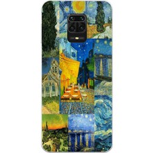 Manitoba Xiaomi Redmi Note 9 Pro Uyumlu Baskılı Yumuşak Silikon Şeffaf Telefon Kılıfı