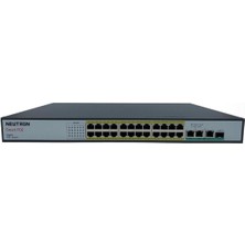 Neutron NT-PS24-320 24 Port Poe 3 Port GB Uplink 1 Port GB Sfp 250 Metre 320W Poe Switch