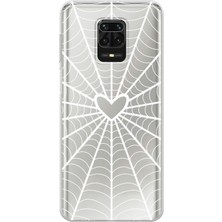 Manitoba Xiaomi Redmi Note 9 Pro Uyumlu Baskılı Yumuşak Silikon Şeffaf Telefon Kılıfı