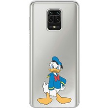 Manitoba Xiaomi Redmi Note 9 Pro Uyumlu Baskılı Yumuşak Silikon Şeffaf Telefon Kılıfı