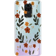 Manitoba Xiaomi Redmi Note 9 Uyumlu Baskılı Yumuşak Silikon Şeffaf Telefon Kılıfı