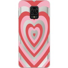 Manitoba Xiaomi Redmi Note 9 Pro Uyumlu Baskılı Yumuşak Silikon Şeffaf Telefon Kılıfı