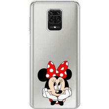 Manitoba Xiaomi Redmi Note 9 Pro Uyumlu Baskılı Yumuşak Silikon Şeffaf Telefon Kılıfı