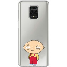Manitoba Xiaomi Redmi Note 9 Pro Uyumlu Baskılı Yumuşak Silikon Şeffaf Telefon Kılıfı