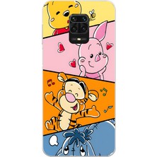 Manitoba Xiaomi Redmi Note 9 Pro Uyumlu Baskılı Yumuşak Silikon Şeffaf Telefon Kılıfı