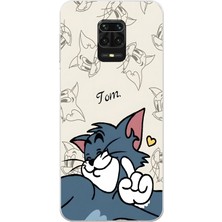 Manitoba Xiaomi Redmi Note 9 Pro Uyumlu Baskılı Yumuşak Silikon Şeffaf Telefon Kılıfı
