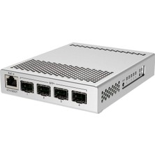 Mikrotik CRS305-1G-4S+IN Ağ Anahtarıyla Yönetilen Gigabit Ethernet (10/100/1000) Ethernet Gücü (Poe) Beyaz