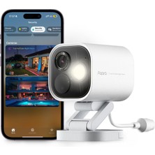 Aqara 4mp Kamera Hub G5 Pro Poe, Gerçek Renkli Gece Görüşlü Güvenlik Kamerası Dış Mekan, Homekit Güvenli Video, Konu Sınır Yönlendirici, Yerel Algılama, Konu/...
