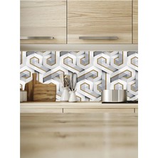 Rabadon 60X100CM Mutfak Tezgah Arası Kaplama Folyo Dolap Masa Kaplaması Kendinden Yapışkanlı Desenli