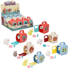 Sinerjim Taşıma Çantalı Mini Hayvanlar Figür - 1 Adet Stokta Olan Gönderilir