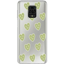 Manitoba Xiaomi Redmi Note 9 Pro Uyumlu Baskılı Yumuşak Silikon Şeffaf Telefon Kılıfı