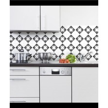 Rabadon 60X100CM Mutfak Tezgah Arası Kaplama Folyo Dolap Masa Kaplaması Kendinden Yapışkanlı Desenli