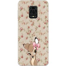 Manitoba Xiaomi Redmi Note 9 Pro Uyumlu Baskılı Yumuşak Silikon Şeffaf Telefon Kılıfı