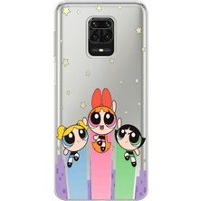 Manitoba Xiaomi Redmi Note 9 Pro Uyumlu Baskılı Yumuşak Silikon Şeffaf Telefon Kılıfı